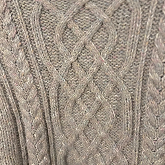 New York & company poly knit big collar sweater L - Picture 8 of 9